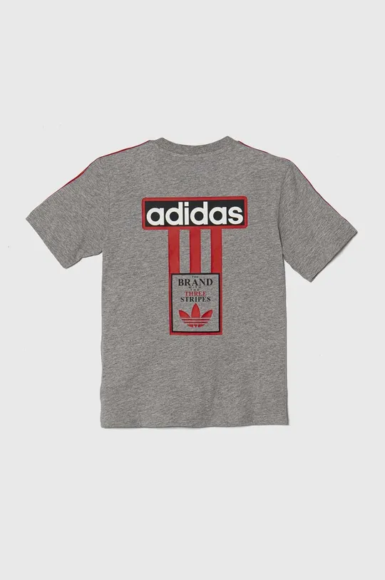 adidas Originals t-shirt bawełniany dziecięcy szary
