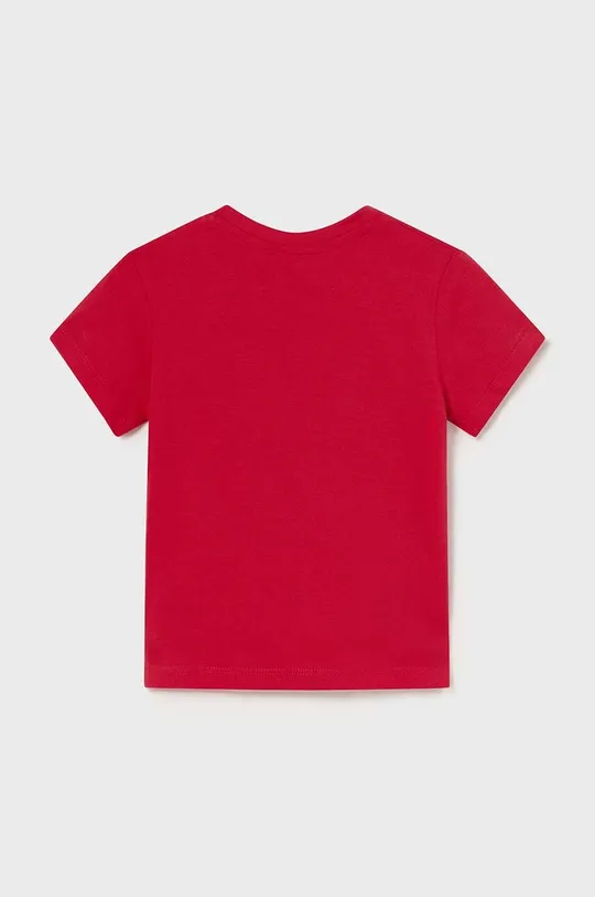 Бавовняна футболка для немовлят Mayoral червоний
