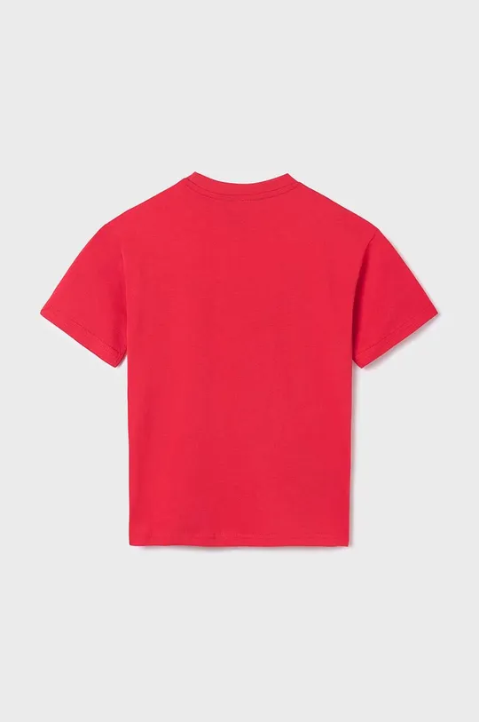 Детская хлопковая футболка Mayoral красный