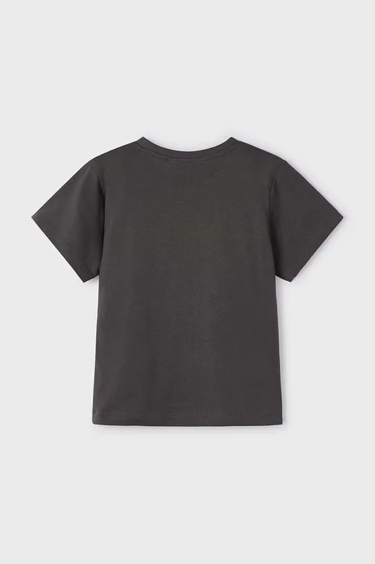Otroška bombažna kratka majica Mayoral siva