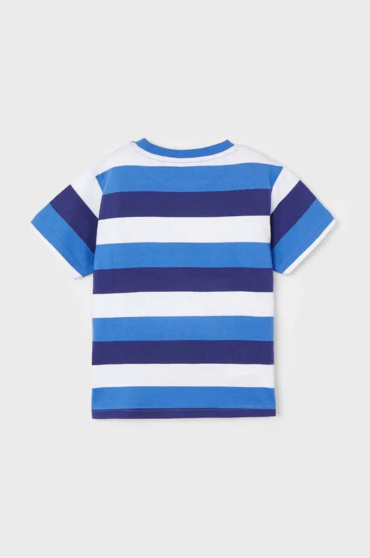 Detské bavlnené tričko Mayoral modrá
