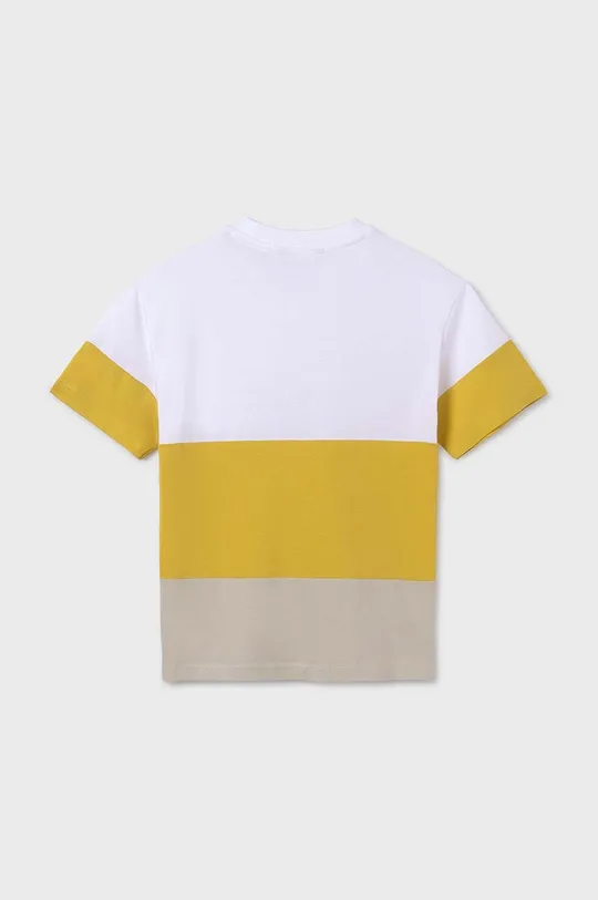 Mayoral t-shirt in cotone per bambini giallo