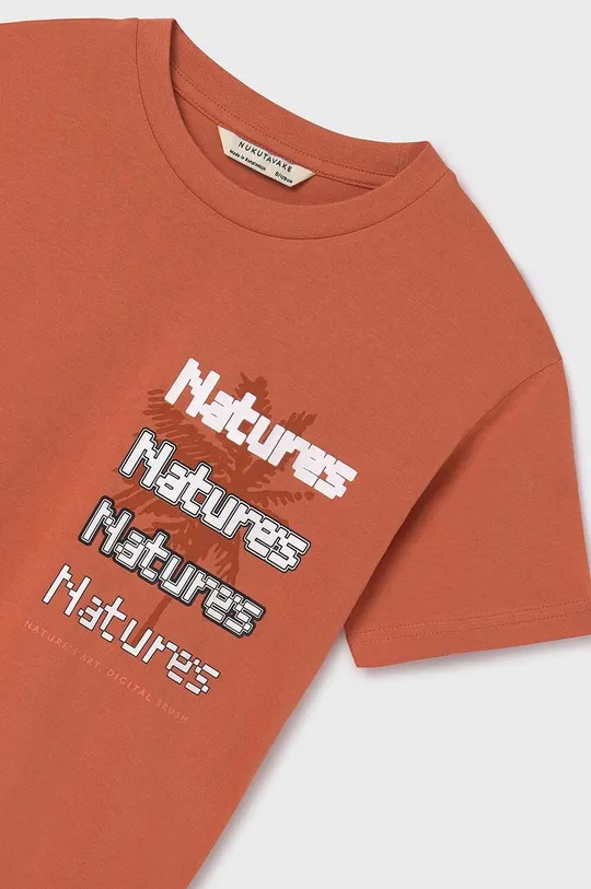 arancione Mayoral t-shirt in cotone per bambini