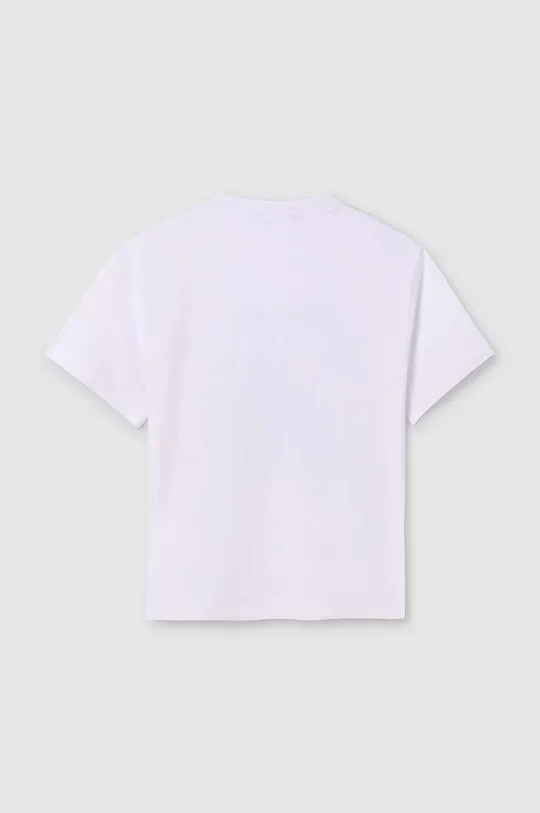 Детская хлопковая футболка Mayoral белый
