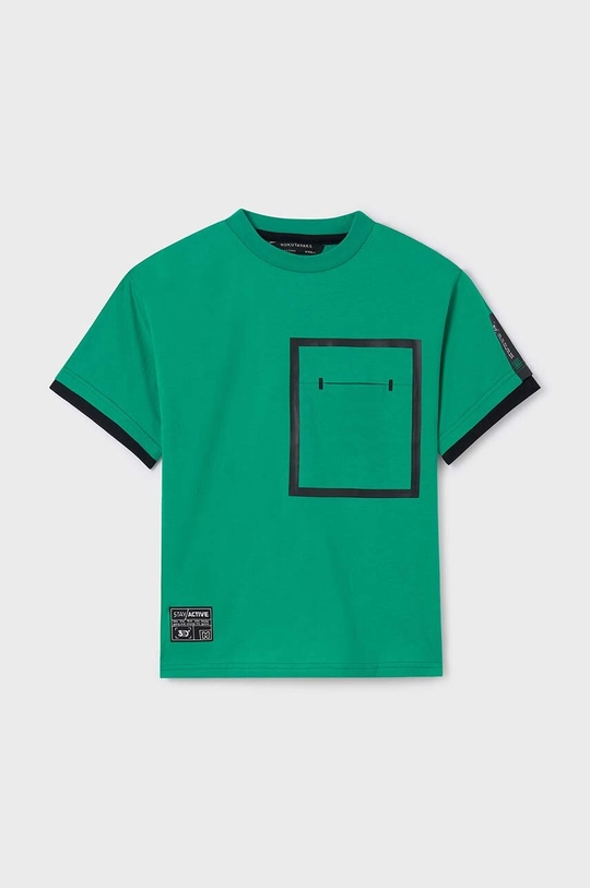 Mayoral t-shirt in cotone per bambini verde