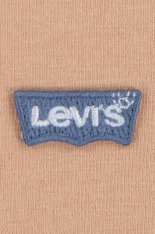 Дитяча бавовняна футболка Levi's 100% Бавовна