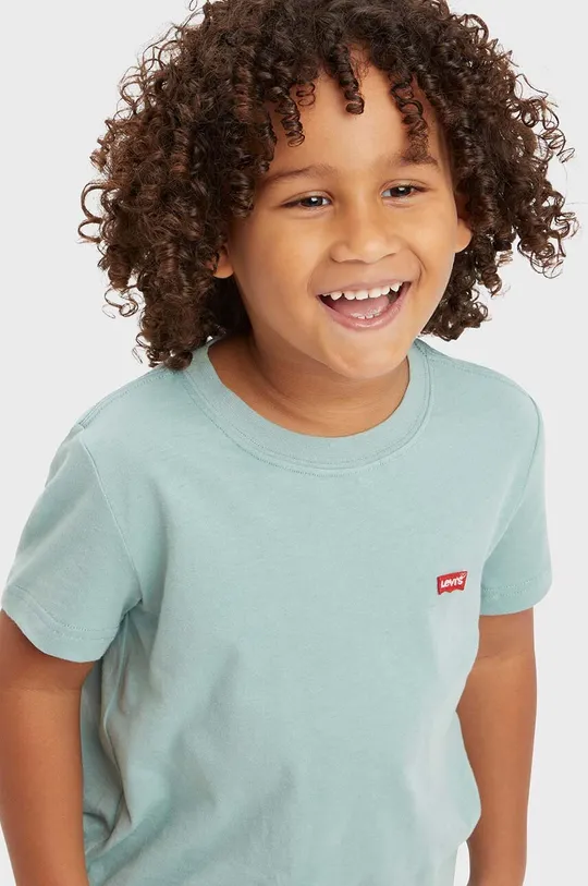 Otroška bombažna kratka majica Levi's