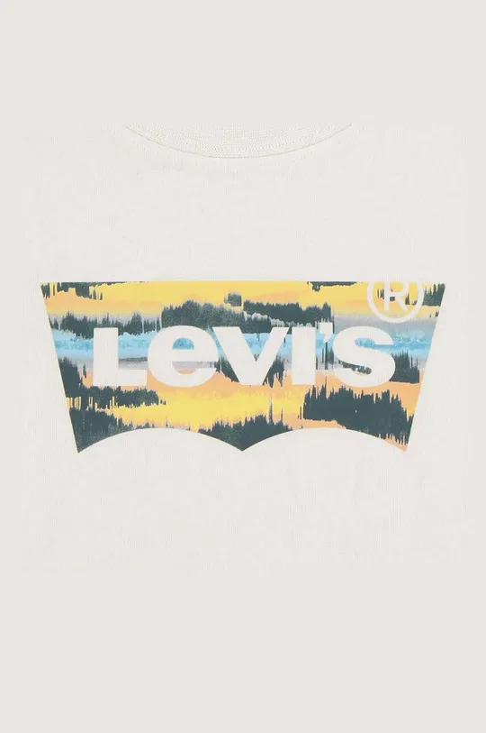 Detské bavlnené tričko Levi's 100 % Organická bavlna