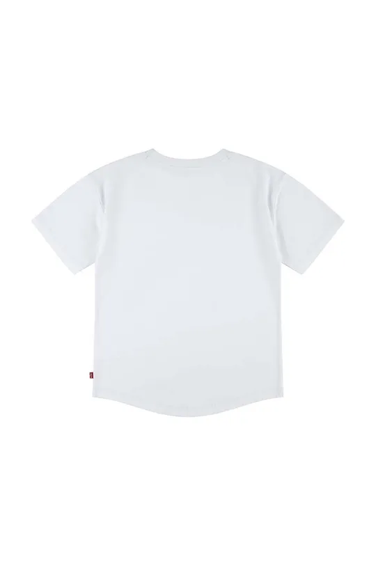 Otroška kratka majica Levi's bela