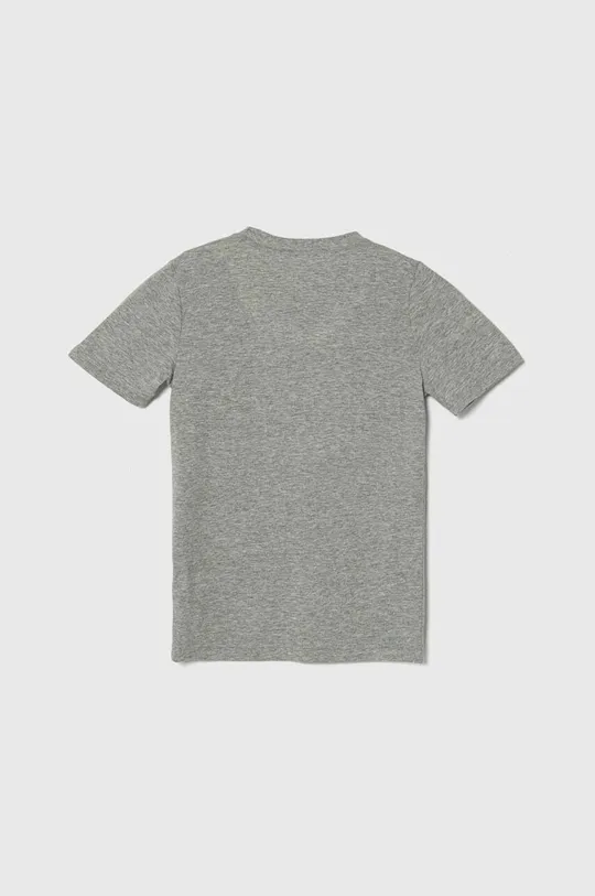 Detské bavlnené tričko Converse sivá