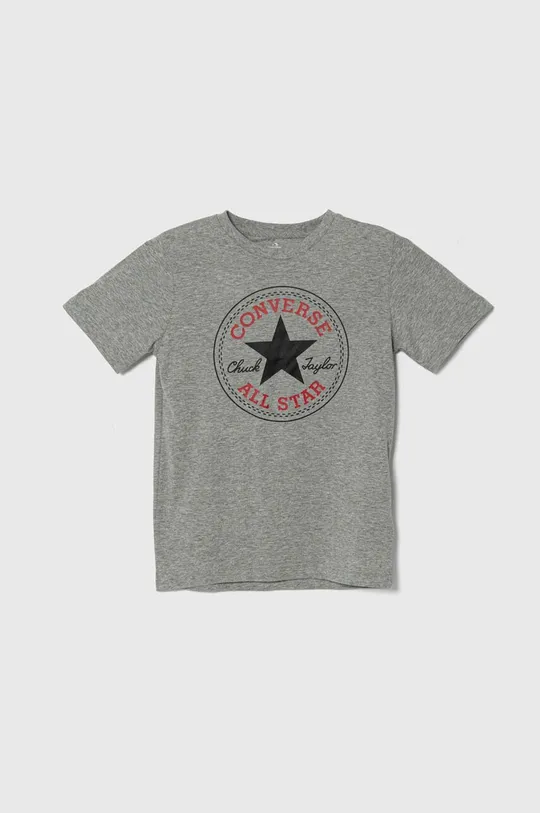 серый Детская футболка Converse Для мальчиков