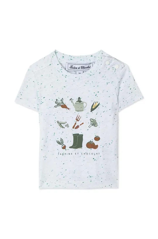 biały Tartine et Chocolat t-shirt dziecięcy Chłopięcy