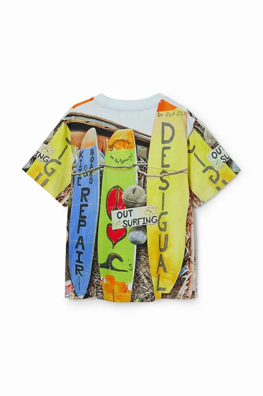 Παιδικό βαμβακερό μπλουζάκι Desigual Alexis 100% Βαμβάκι