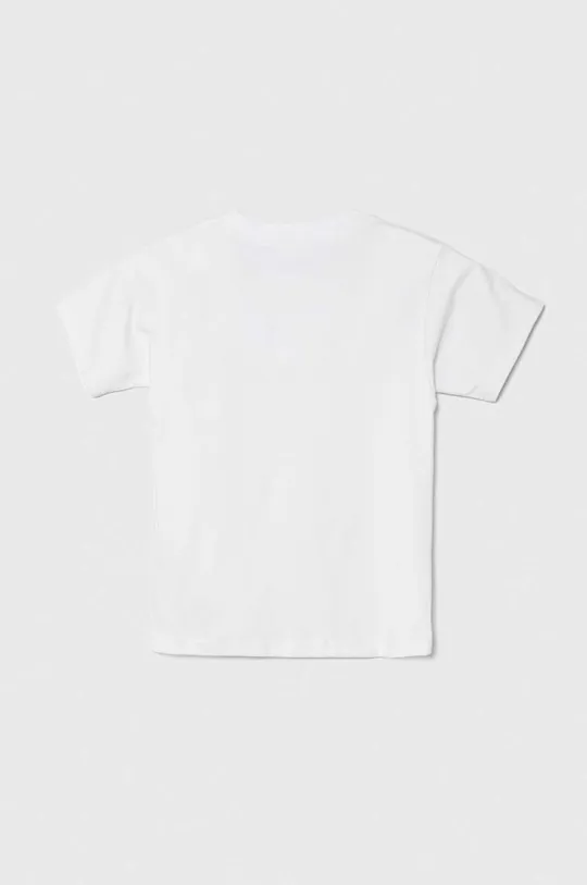 Παιδικό βαμβακερό μπλουζάκι Abercrombie & Fitch λευκό