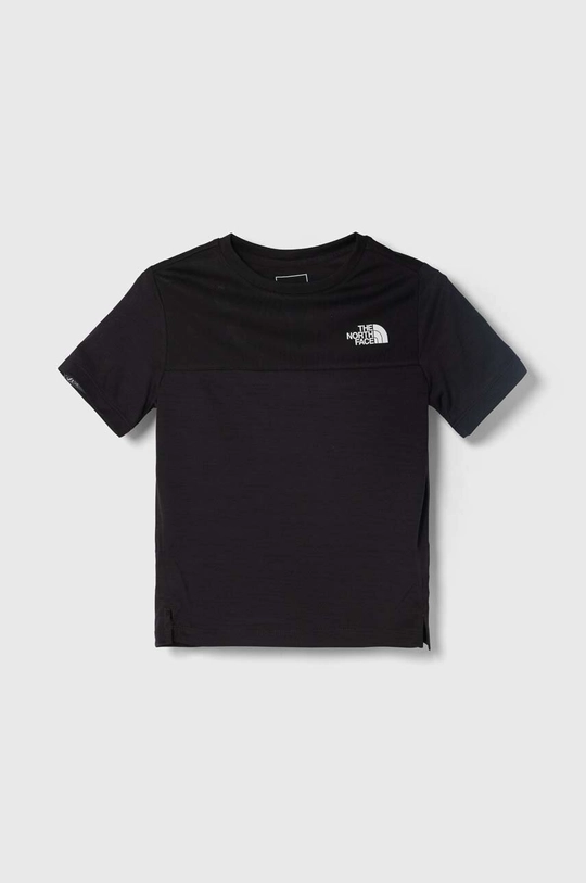 czarny The North Face t-shirt dziecięcy NEVER STOP TEE Chłopięcy