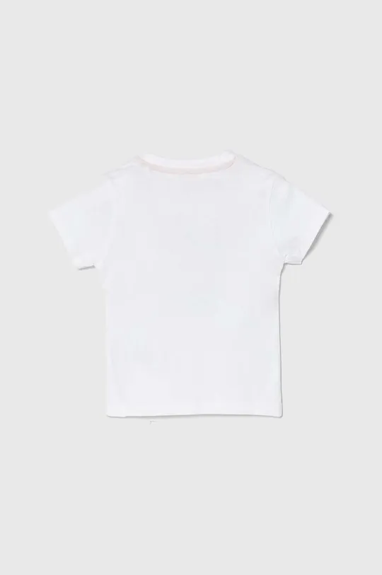 Guess maglietta in cotone neonati bianco