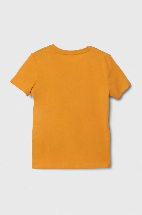 Guess t-shirt in cotone per bambini arancione