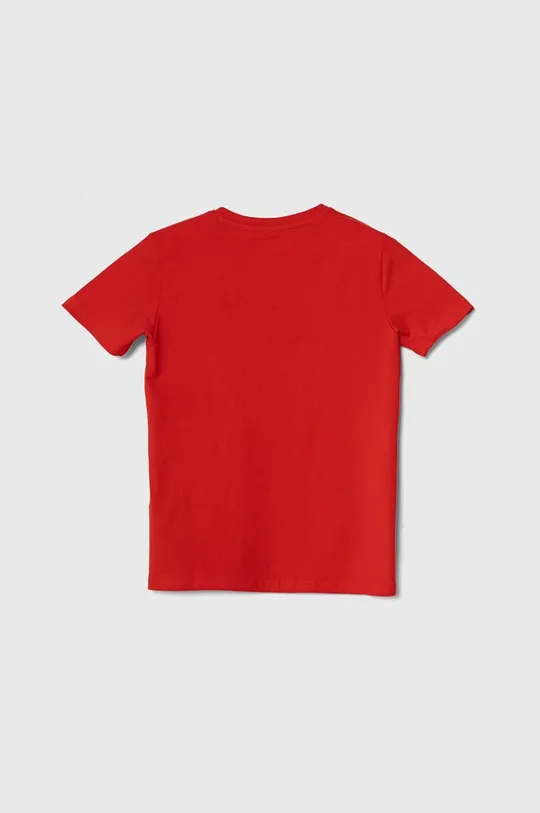 Otroška kratka majica Guess rdeča