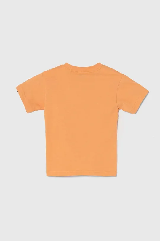 Παιδικό βαμβακερό μπλουζάκι Vans BY VANS CLASSIC LOGO FILL KIDS πορτοκαλί