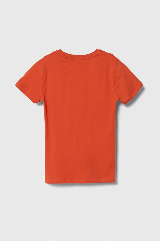 Детская хлопковая футболка Pepe Jeans RICHARD оранжевый