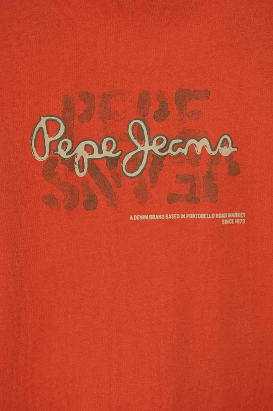 Παιδικό βαμβακερό μπλουζάκι Pepe Jeans RICHARD 100% Βαμβάκι