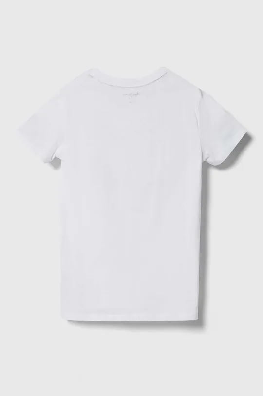 Παιδικό βαμβακερό μπλουζάκι Pepe Jeans RONAL λευκό