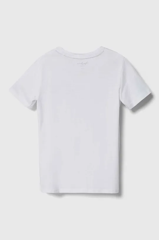 Παιδικό βαμβακερό μπλουζάκι Pepe Jeans RANDAL λευκό