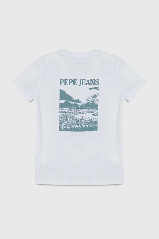 Дитяча бавовняна футболка Pepe Jeans RAITH 100% Бавовна