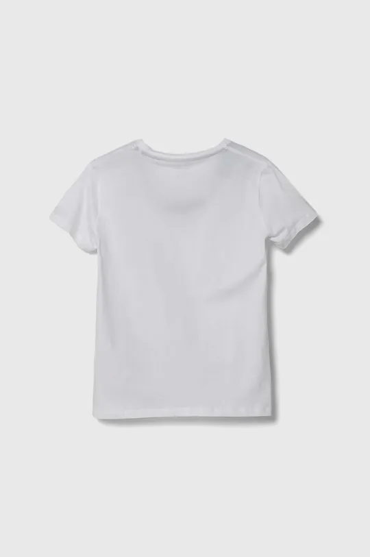 Otroška bombažna kratka majica Pepe Jeans WALDO bela