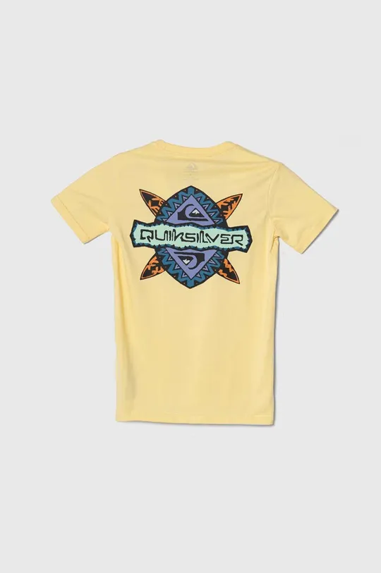 Quiksilver t-shirt bawełniany dziecięcy RAINMAKERYTH żółty