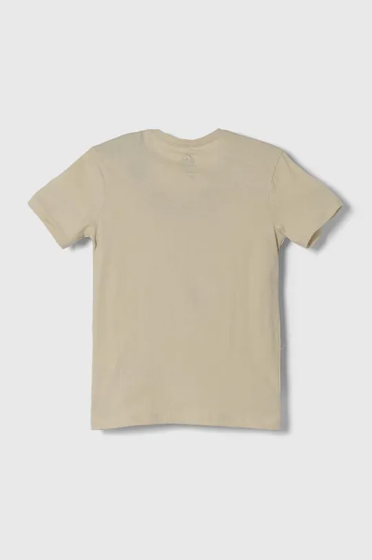 Quiksilver t-shirt bawełniany dziecięcy NEVERENDINGSURF beżowy