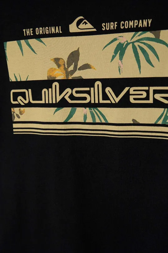 Quiksilver t-shirt bawełniany dziecięcy TROPICALRAINYTH 100 % Bawełna
