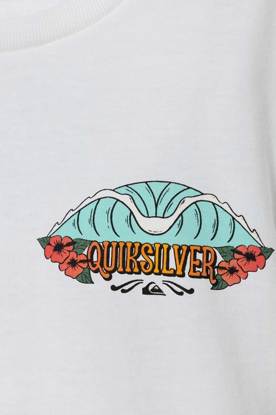 Παιδικό βαμβακερό μπλουζάκι Quiksilver TROPICALFADEBOY 100% Βαμβάκι