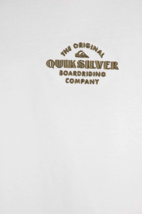 Дитяча бавовняна футболка Quiksilver TRADESMITHYTH 100% Бавовна