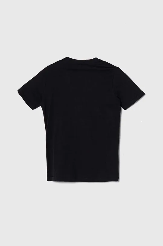 Παιδικό βαμβακερό μπλουζάκι Quiksilver TRADESMITHYTH μαύρο