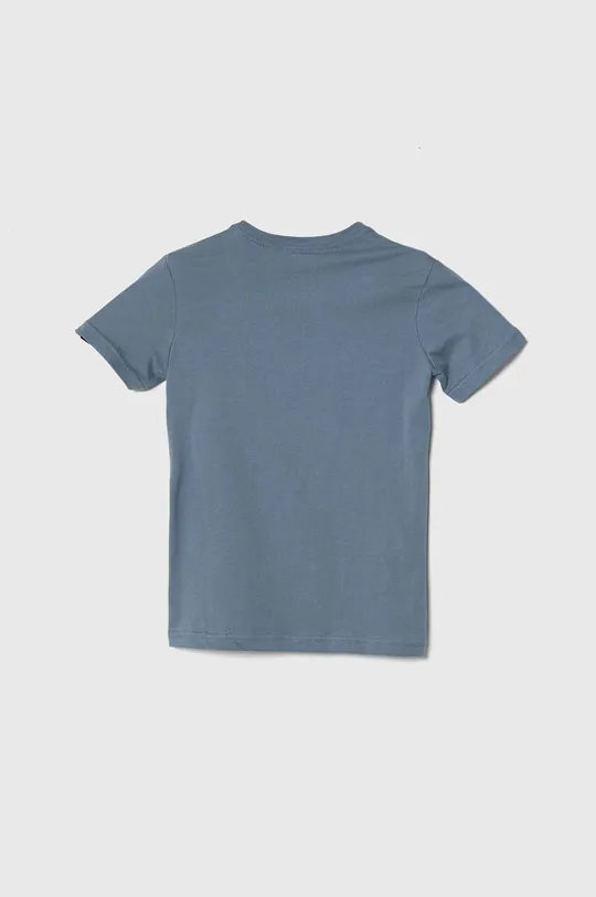 Дитяча бавовняна футболка Quiksilver COMPLOGOYTH блакитний