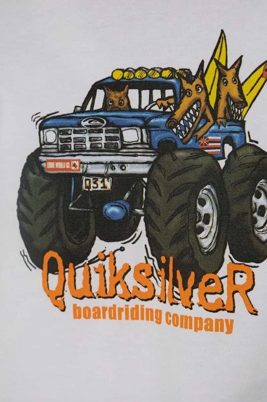 Παιδικό βαμβακερό μπλουζάκι Quiksilver ALLTERRAINBOY 100% Βαμβάκι