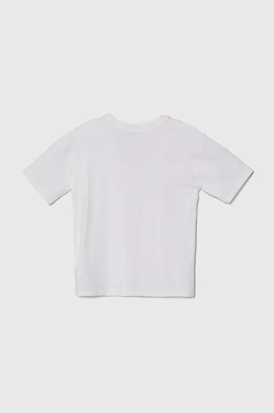 Otroška kratka majica Calvin Klein Jeans bela