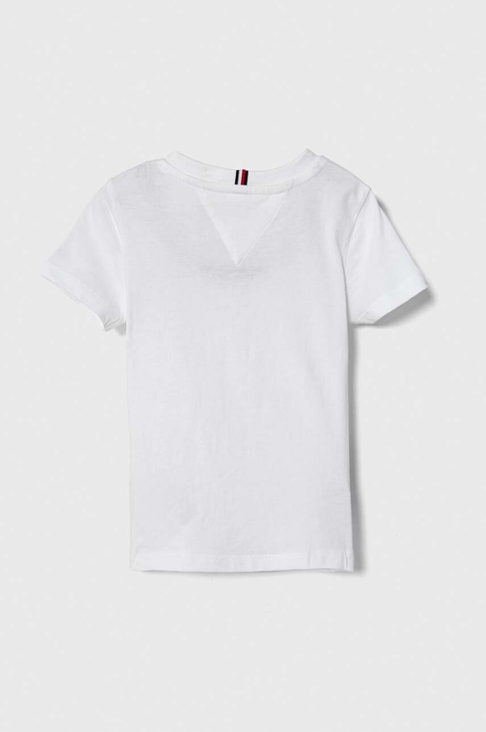 Tommy Hilfiger t-shirt bawełniany dziecięcy biały