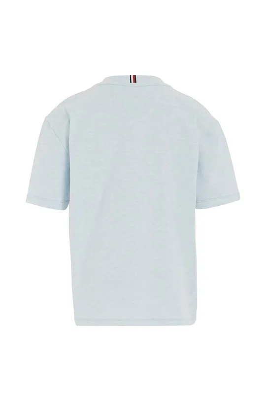Дитяча бавовняна футболка Tommy Hilfiger 100% Органічна бавовна