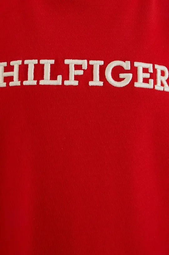 rdeča Otroška kratka majica Tommy Hilfiger