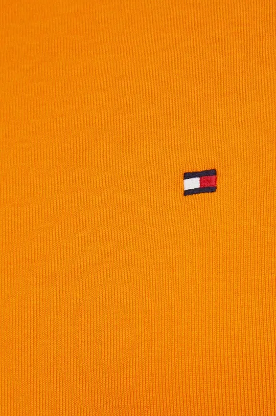 pomarańczowy Tommy Hilfiger t-shirt bawełniany