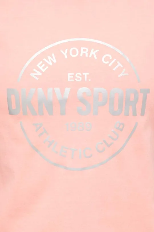 Хлопковая футболка Dkny