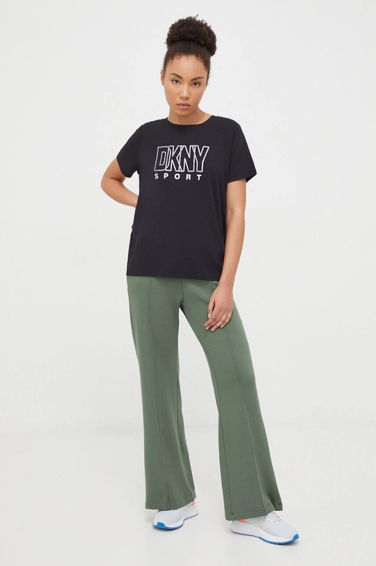 Dkny t-shirt czarny