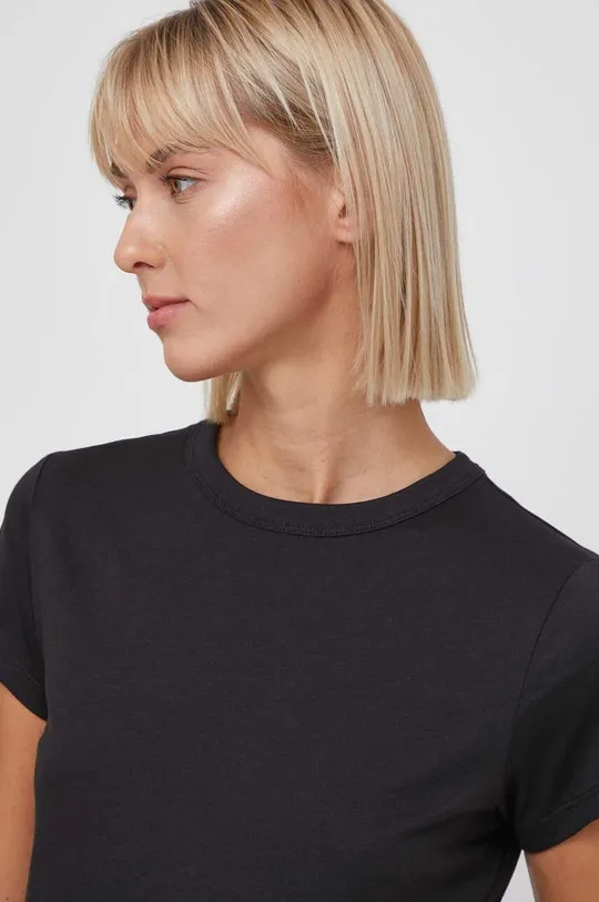 crna Pamučna majica Calvin Klein Ženski