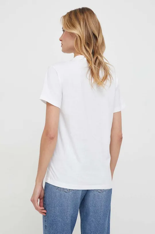 Calvin Klein t-shirt bawełniany biały