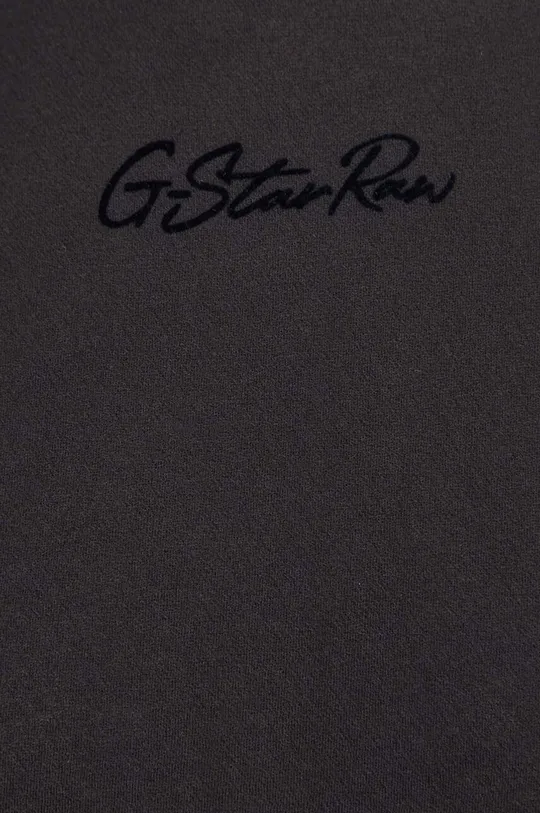 czarny G-Star Raw t-shirt bawełniany