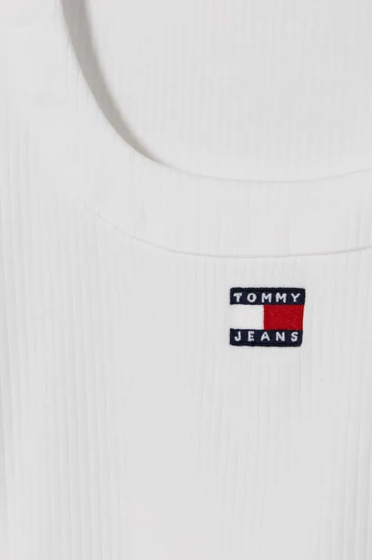 Kratka majica Tommy Jeans 96 % Bombaž, 4 % Elastan