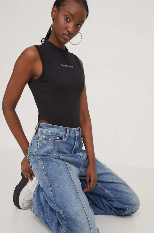 μαύρο Κορμάκι Tommy Jeans Γυναικεία