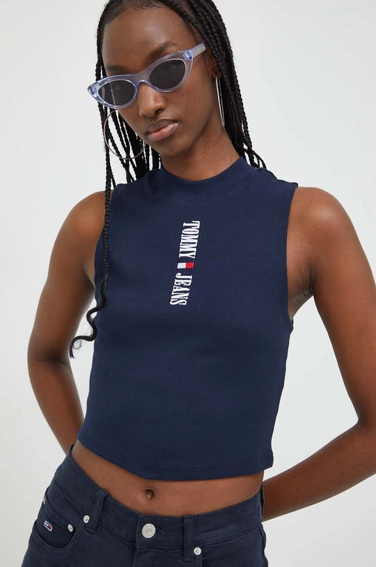 sötétkék Tommy Jeans top Női